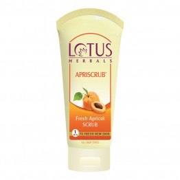 Lotus Herbals APRISCRUB Fresh Apricot Scrub 60gm